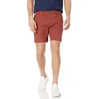 Pantalones Cortos Ajustados Elásticos Castaños de Amazon Essentials
