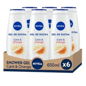 Gel de ducha Nivea 6x 650ml Oferta Especial