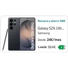 Samsung Galaxy S26 Ultra 256GB sin permanencia para Vodafone