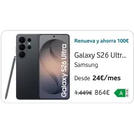 Samsung Galaxy S26 Ultra 256GB sin permanencia para Vodafone