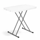 Mesa Auxiliar Portátil Ajustable en Altura 49-74 cm