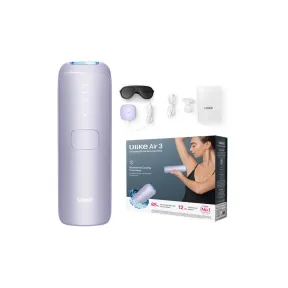 Ulike Air 3: Depiladora IPL 67,2w con Cable y 3 Modos