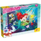 Puzzle Disney La Sirenita 2 en 1 para niños, 60 piezas
