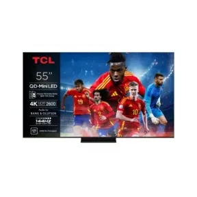 TV TCL 55" MiniLED 4K UHD 144 Hz - 15% Descuento