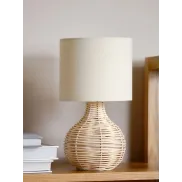 Lámpara HELMER de mesa natural Ø17xA32cm