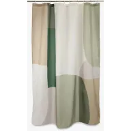Cortina verde KILAFORS 150x200cm para ducha