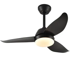 Ventilador Silencioso de Techo con Luz y 6 Velocidades