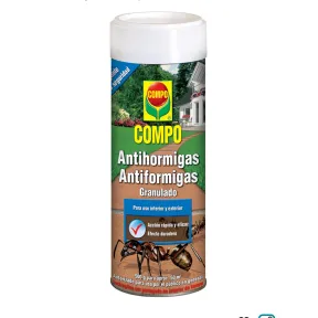 Antihormigas granulado 500g COMPO, rápida y eficaz acción