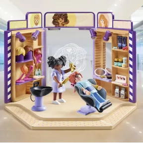 Peluquería PLAYMOBIL my Life con figuras y accesorios
