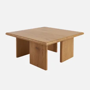 Mesa baja cuadrada Tilos 80x80x36 - Sweeek