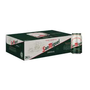 Pack de 24 Latas 33cl San Miguel Especial Lager