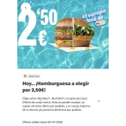 Elige tu hamburguesa favorita: Big Mac, Cuarto de Libra, McPollo