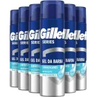 Gillette Series Gel de Afeitar con Eucalipto 6x 200ml