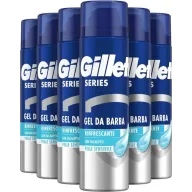Gillette Series Gel de Afeitar con Eucalipto 6x 200ml