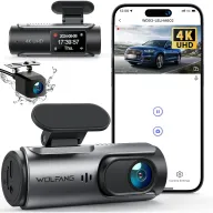 Cámara de Coche 4K UHD con Doble Lente y 170º de Visión
