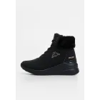 Zapatillas altas Kappa en negro y Burdeos (tallas 37-41)