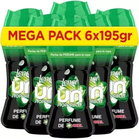 Perlas de perfume Lenor Unstoppables 195g - 6 unidades