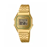 Reloj dorado integral retro de Casio