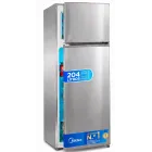 Frigorífico Inox 2 puertas 204L 140cm bajo consumo reversible