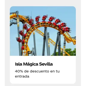 Descuento del 35% en Isla Mágica, Sevilla