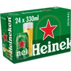 Cerveza Lager Heineken, 24 latas de 330ml
