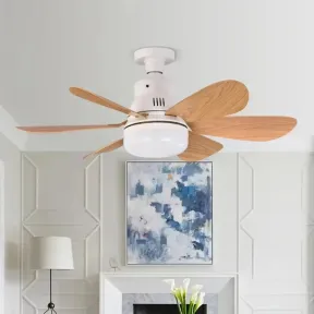 Ventilador Inteligente LED con Mando a Distancia y Luz Regulable