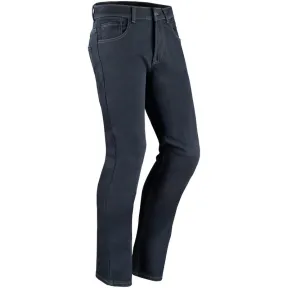 Pantalón de moto Josson AA Slim Fit – Azul y negro, con protección