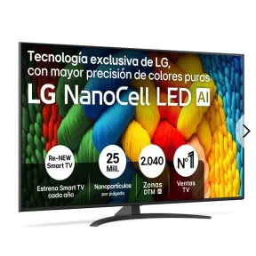 TV LG 65" NanoCell 4K UHD con 15% de Descuento Final