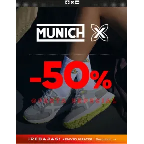Envío GRATIS y MUNICH a mitad de precio