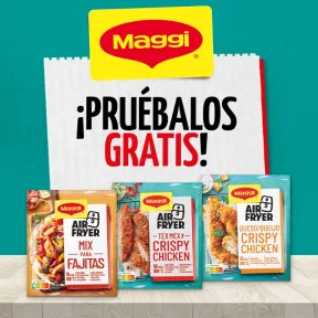 Sazonadores Maggi para Air Fryer: Prueba GRATIS con Reembolso
