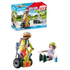 Rescate con Balance Racer - Pack de inicio PLAYMOBIL