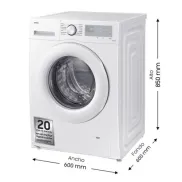 Lavadora Ecobubble SAMSUNG 8 kg 1400 rpm Clase A
