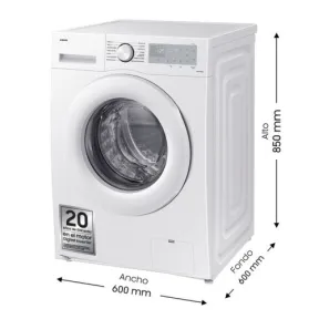 Lavadora Ecobubble SAMSUNG 8 kg 1400 rpm Clase A