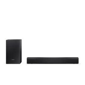 Barra de Sonido Sharp 240W con Subwoofer Inalámbrico y HDMI