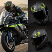 Casco HJC RPHA12 Toothless II | Fibra | ECE22.06 | 2 pantallas