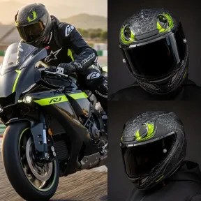 Casco HJC RPHA12 Toothless II | Fibra | ECE22.06 | 2 pantallas