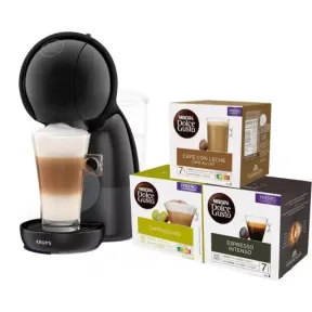 Cafetera Dolce Gusto Krups Piccolo XS + 48 Cápsulas