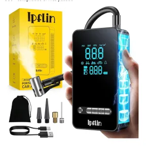 Compresor Inflador Eléctrico de 150PSI con Pantalla Digital