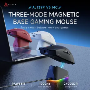 Mouse AJAZZ AJ139P V3 MC para Juegos (2 unidades)
