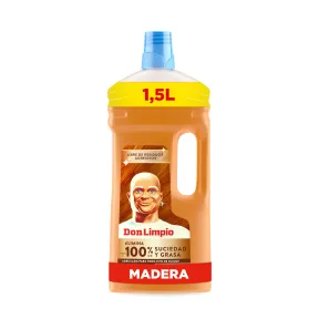 2 Friegasuelos Líquido Don Limpio Madera 1.5l PH Seguro