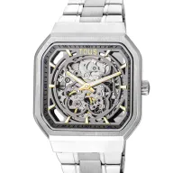 Reloj d-bear de mujer con brazalete de acero plata