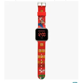 Reloj LED Digital Infantil con Personajes y Correa Ajustable