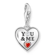 Charm corazón YOU & ME de plata Thomas Sabo