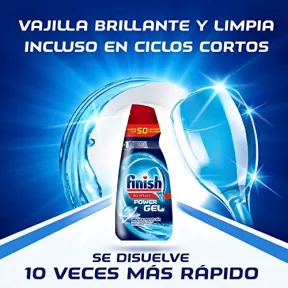 Finish gel lavavajillas todo en 1 - 2 unidades a 3,89€
