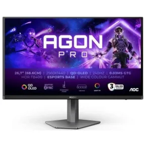 Monitor AOC AG276QZD2 QD-OLED 26.7" QHD 240Hz HDR 400
