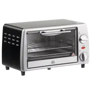 Horno Eléctrico Sobremesa 10L 750W Plata 230℃