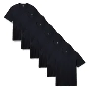 6 CAMISETAS en negro, blanco, gris y azul marino