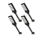Farola Solar 400W con Sensor de Movimiento 50000LM 6500K