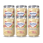 6 Potitos de Pollo con Patatitas Nutribén (Compra Recurrente)