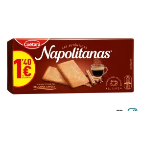 Napolitanas de galleta deliciosas y crujientes